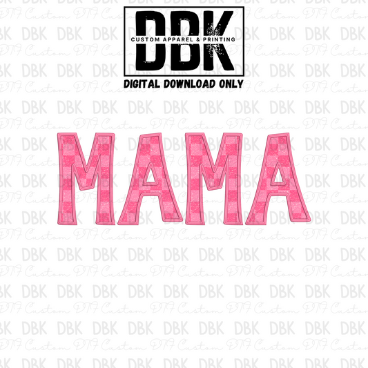 Mama pink Faux Glitter DIGITAL ONLY