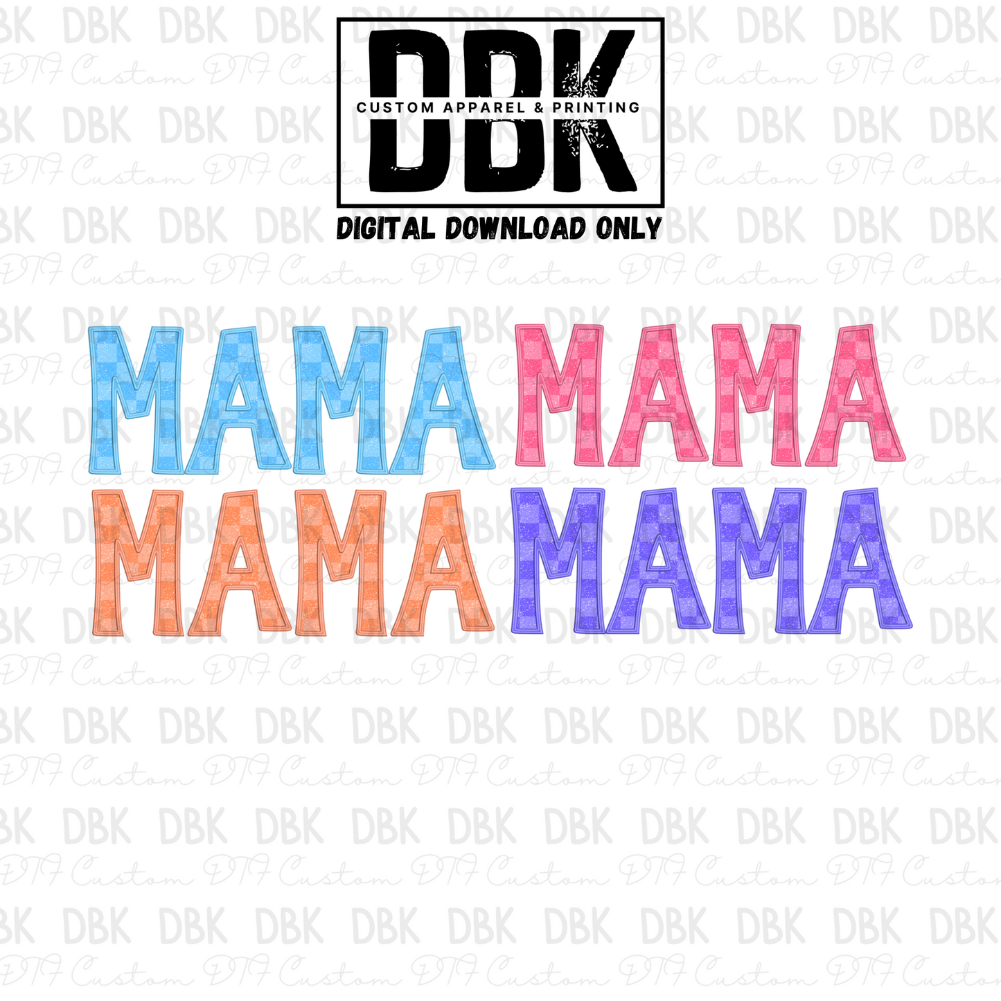 Mama Bundle Faux Glitter DIGITAL ONLY