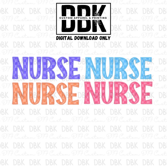 Nurse Bundle Faux Glitter DIGITAL ONLY