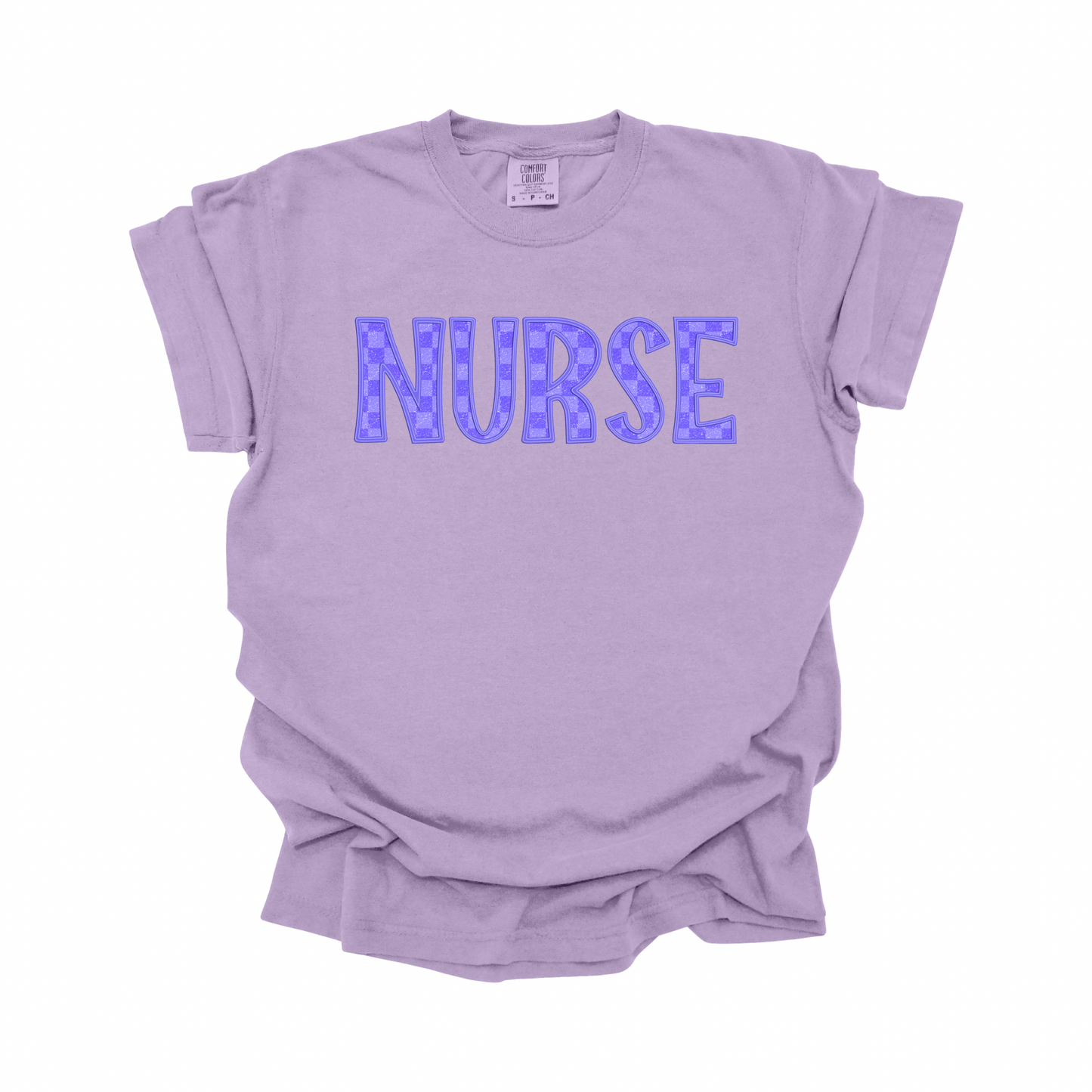 Nurse Purple Faux Glitter DIGITAL ONLY