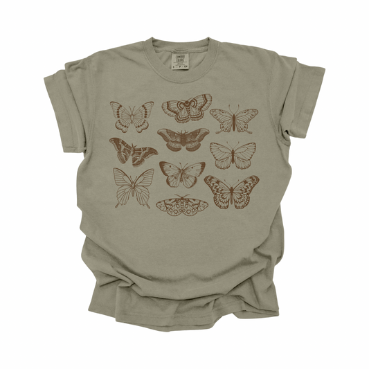 Butterflies Wholesale T-Shirt Comfort Colors