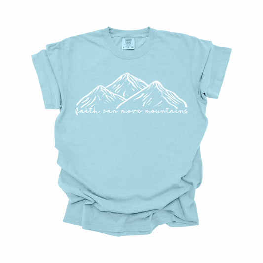 Faith Mountains Wholesale T-Shirt Comfort Colors