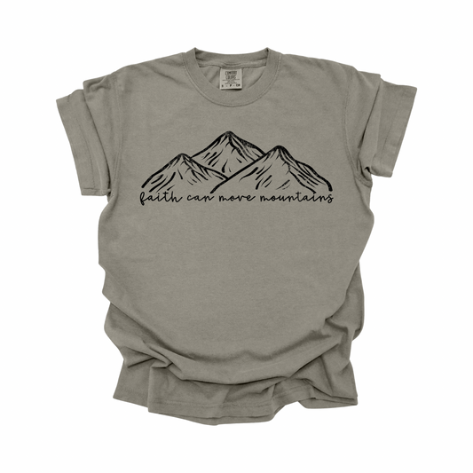 Faith Mountains Wholesale T-Shirt Comfort Colors