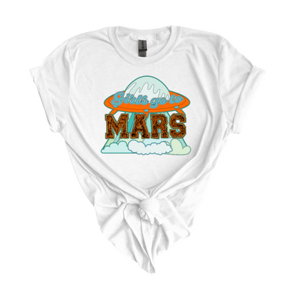 Girls go to Mars DTF transfer J11