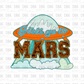 Girls go to Mars DTF transfer J11