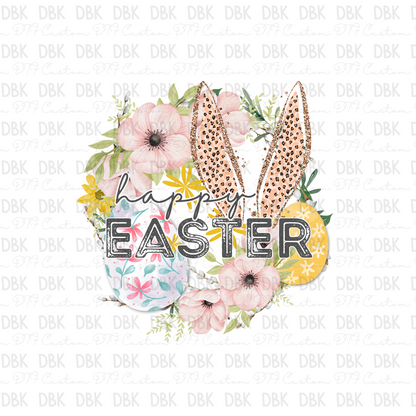 Happy Easter DBK DTF transfer W65