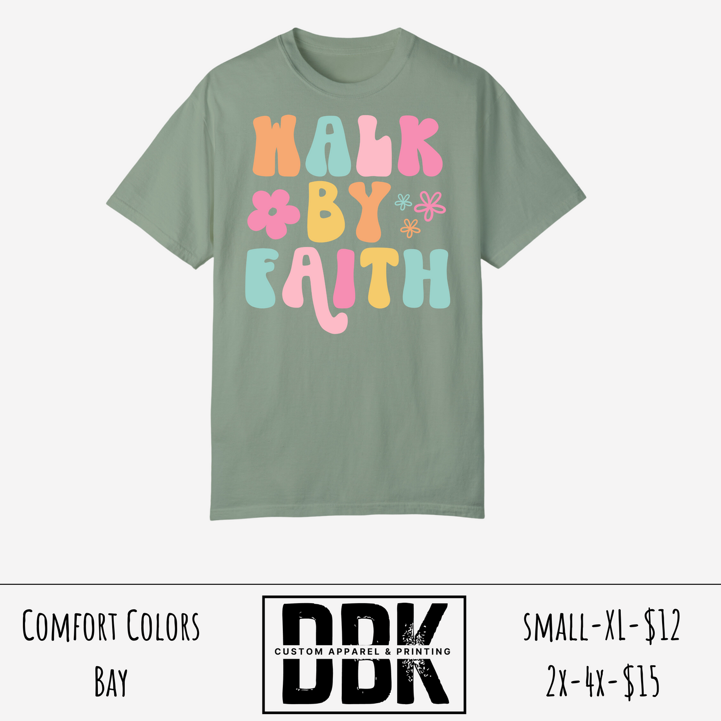 Walk By Faith WHOLESALE T-SHIRT MOQ-4