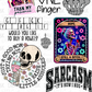Sarcastic Pre-Made gang sheet P134