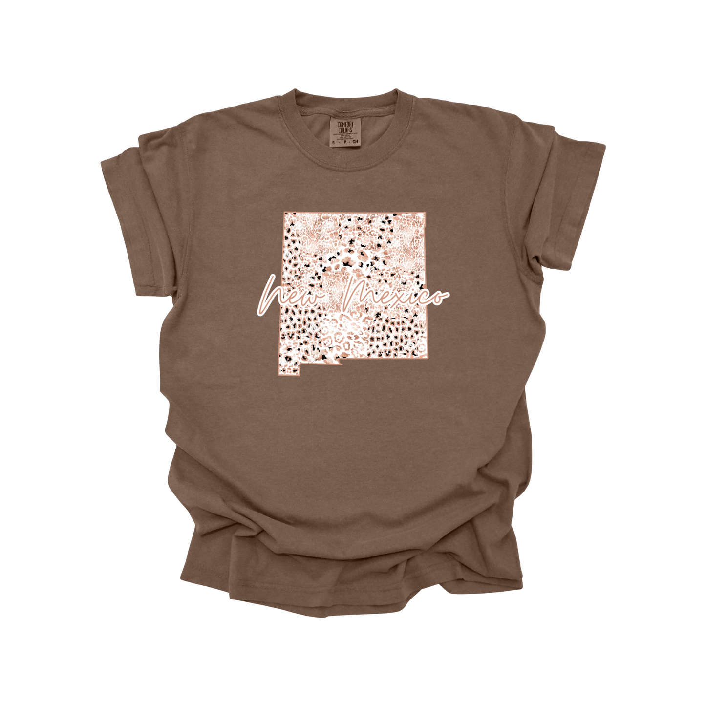 New Mexico Rose Gold Leopard Digital Download