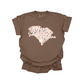 South Carolina Rose Gold Leopard Digital Download
