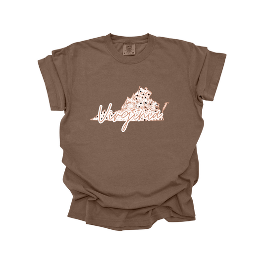 Virginia Rose Gold Leopard Digital Download