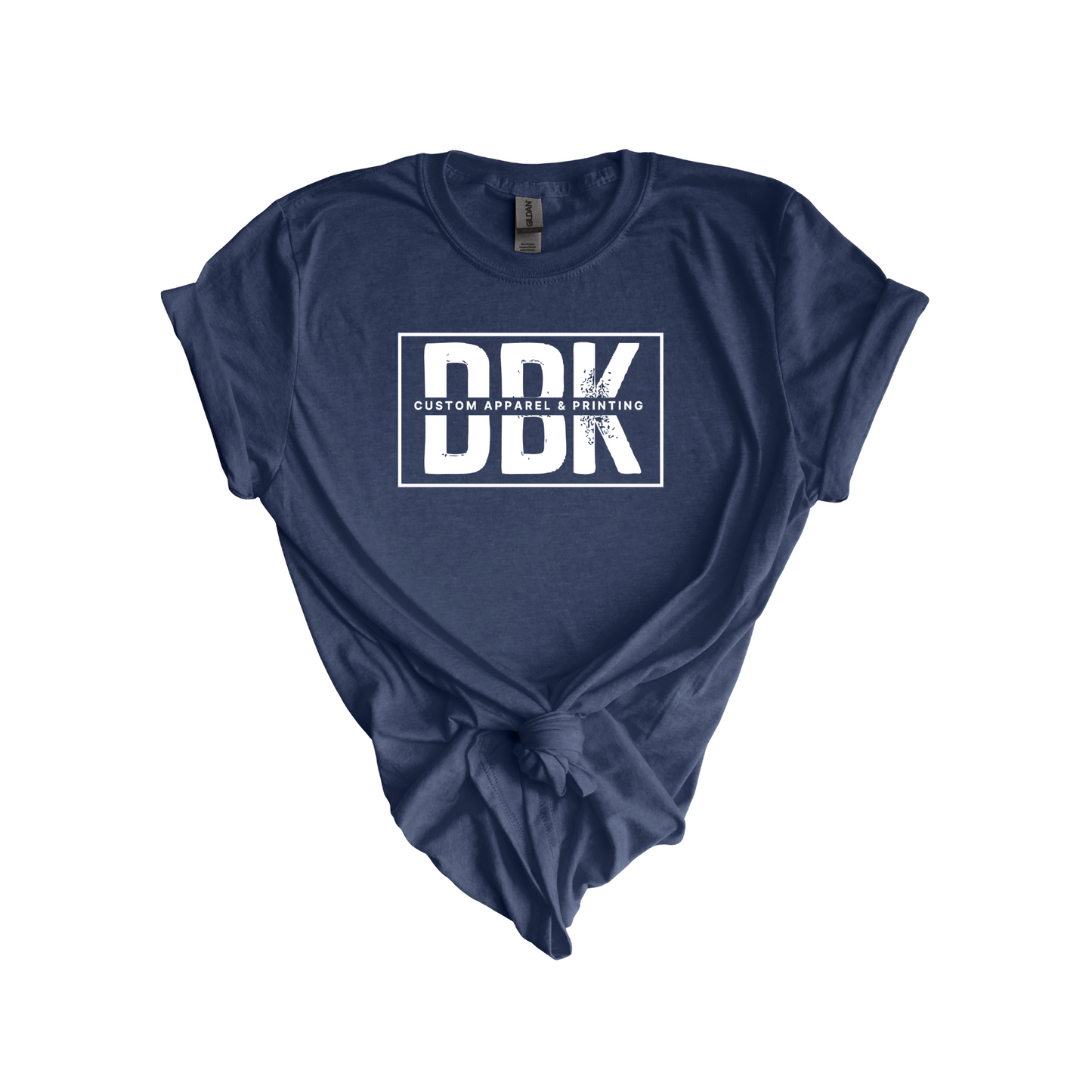 Heather Navy Gildan Blank