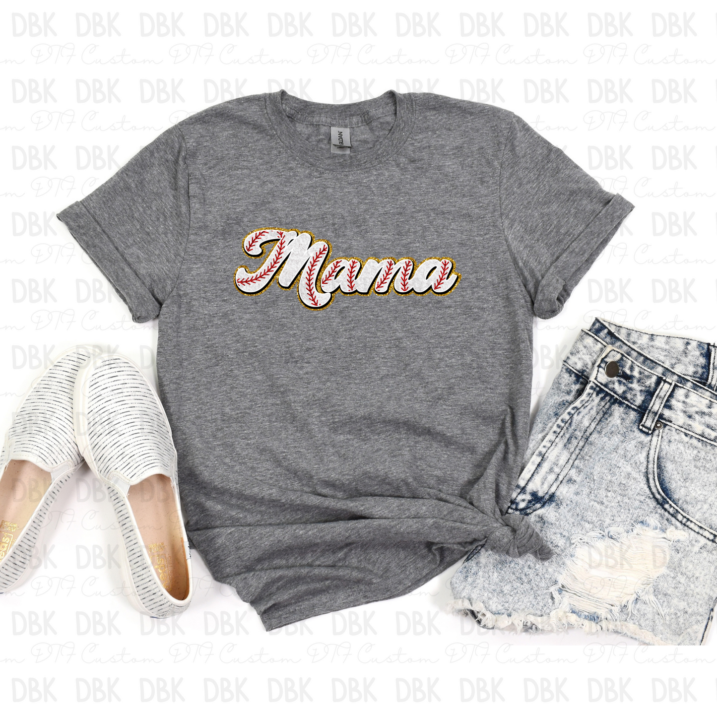 Baseball Mama T-Shirt MOQ-4