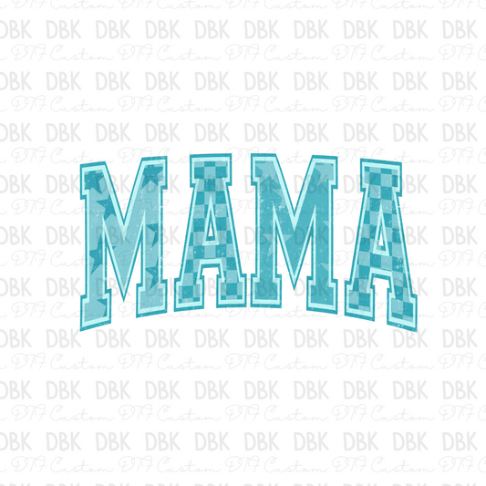 Blue Mama DTF Transfer