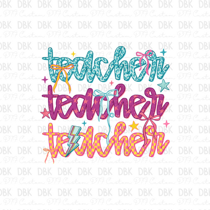 Teacher DTF Transfer