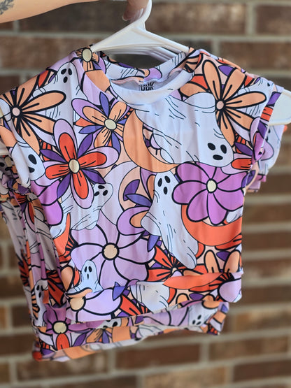 Halloween Ghost Lounge Top NEW DBK