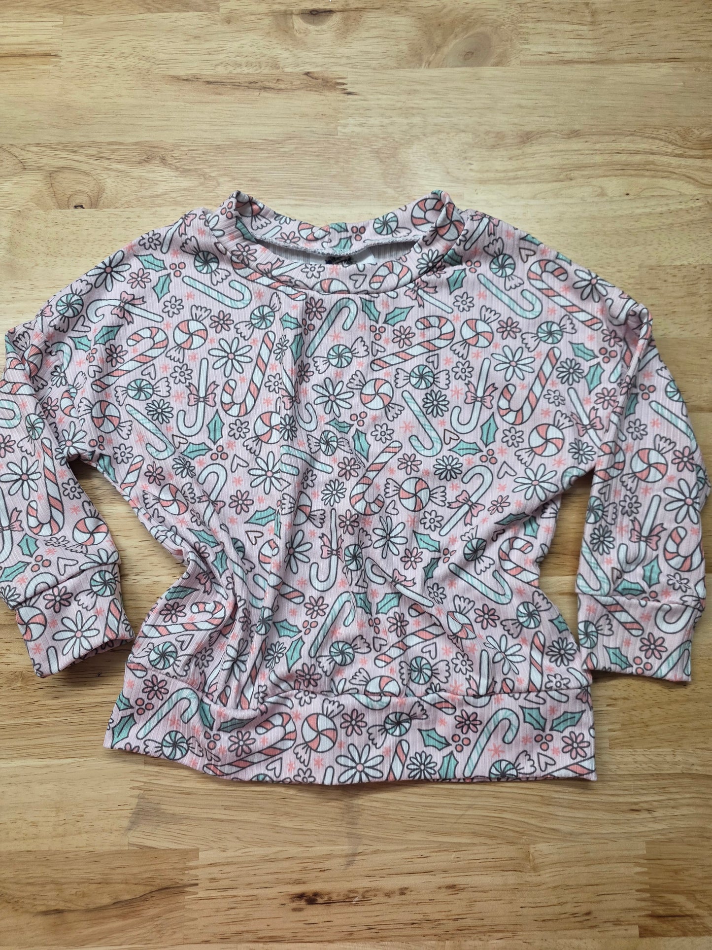 9/12 Christmas Lounge Top VINTAGE OG DBK