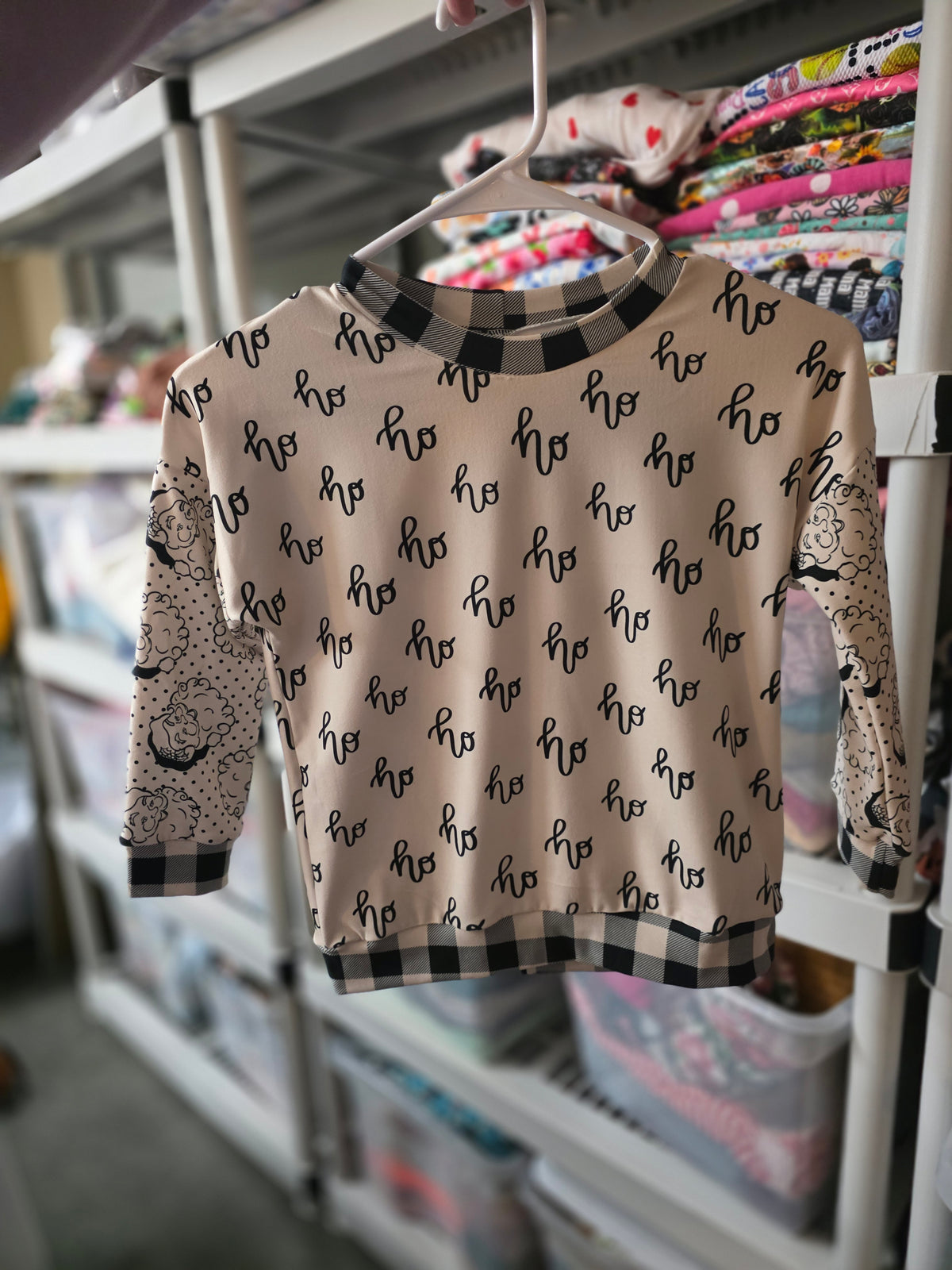 Christmas Lounge Top (pick your number)