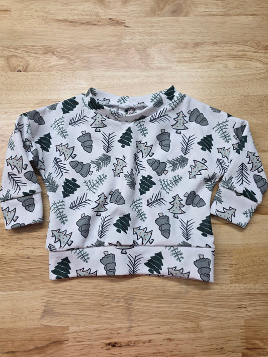 0/3 Christmas Lounge Top VINTAGE OG DBK