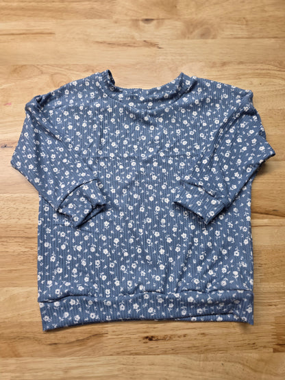 Light Blue Floral w/ White RTS (SEVERAL AVAILABLE)