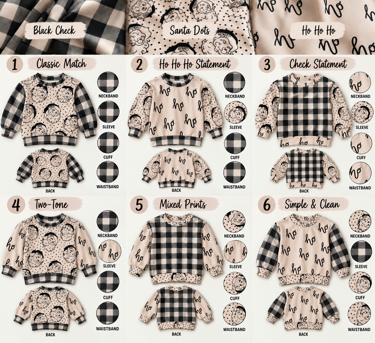 Christmas Lounge Top (pick your number)