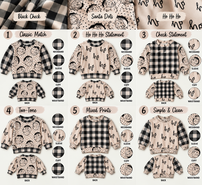 Christmas Lounge Top (pick your number)