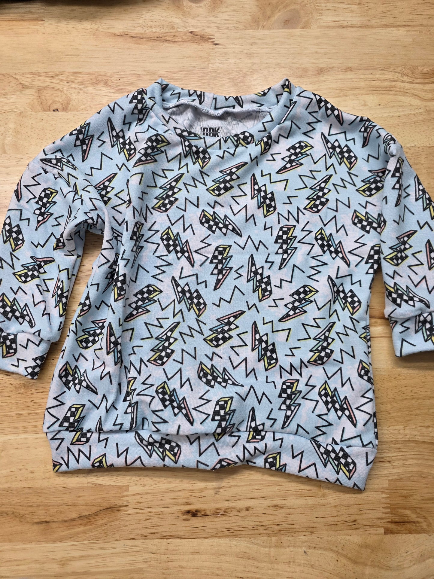 2T Long Sleeve Lounge Top NEW DBK