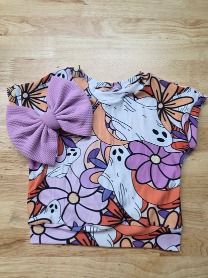 Halloween Ghost Lounge Top NEW DBK