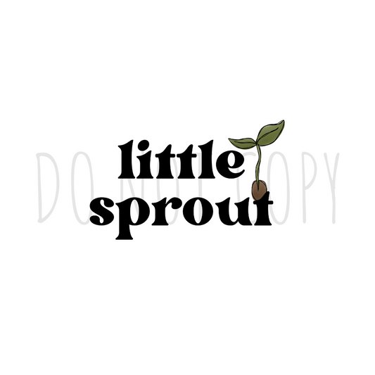 Little Sprout DTF transfer