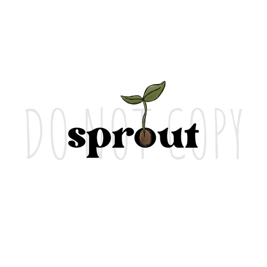 Sprout DTF transfer