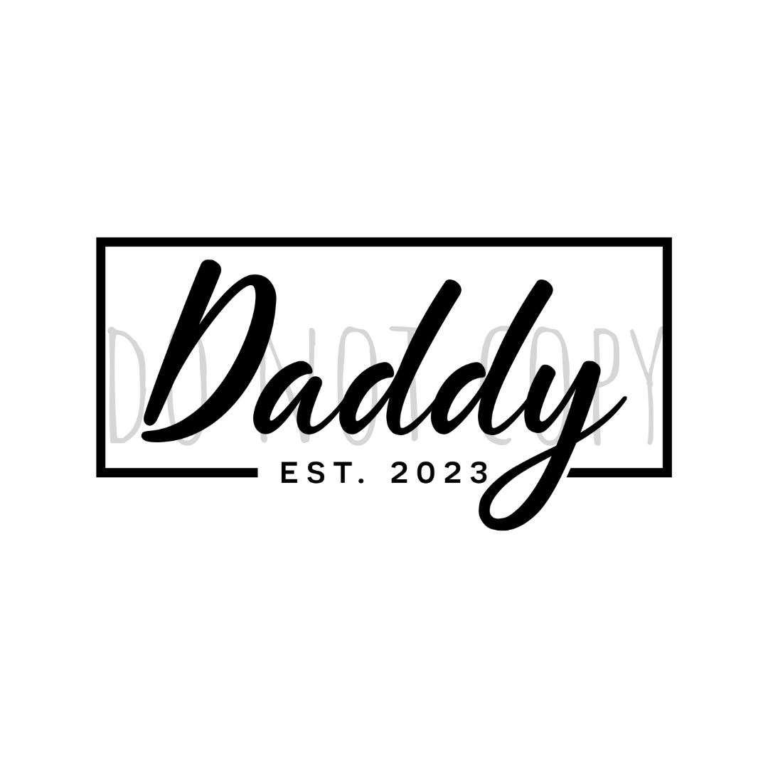 Daddy DTF transfer