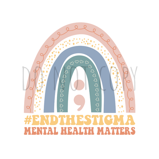 Mental Health Matters DTF transfer