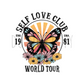 Self Love Club DTF transfer