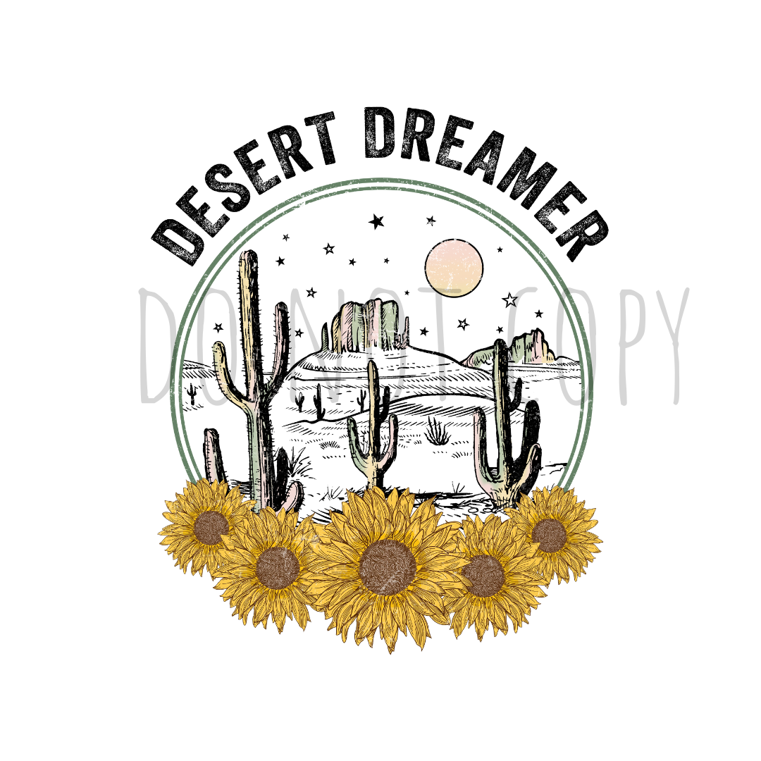 Desert Dreamer DTF transfer