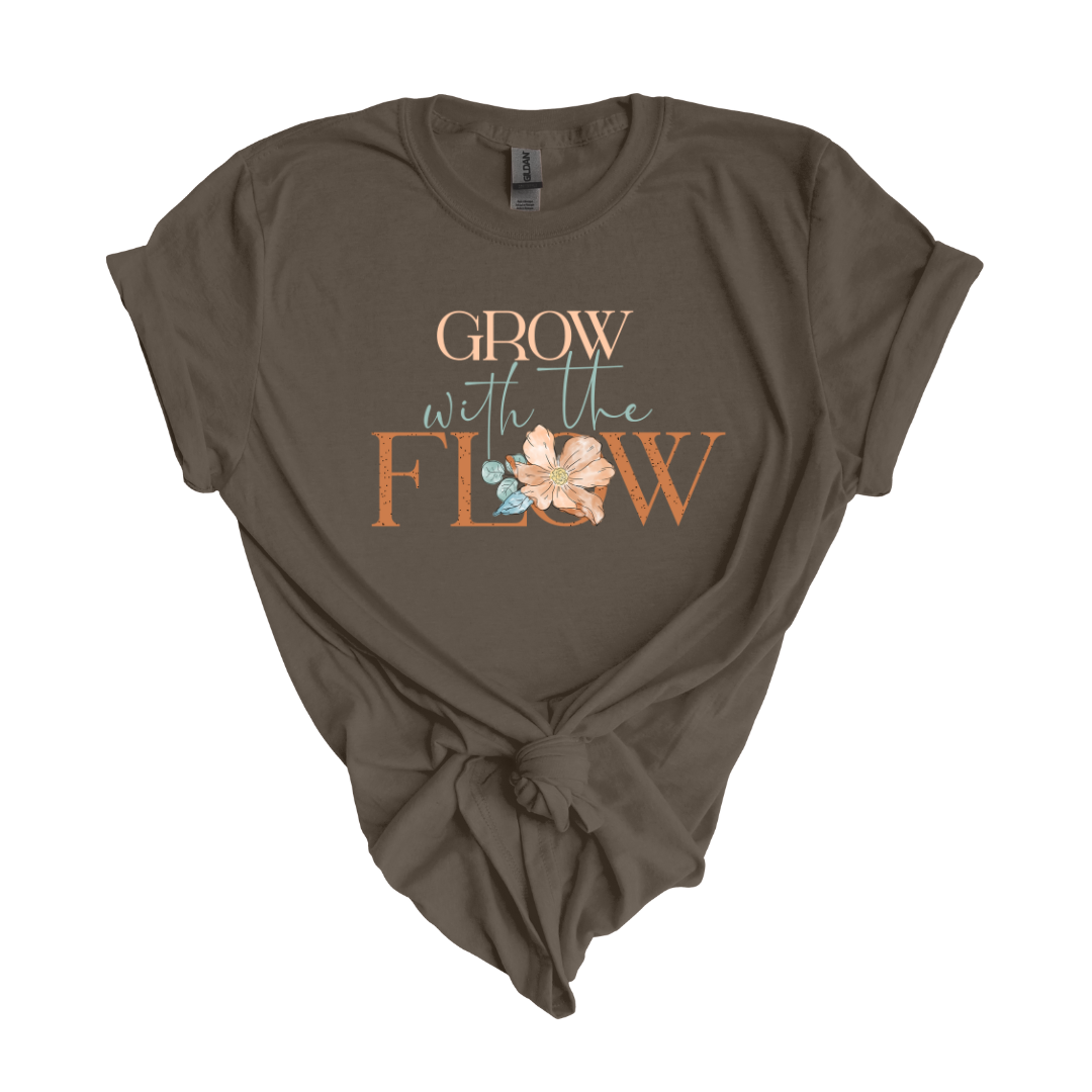 Grow with the Flow DTF transfer